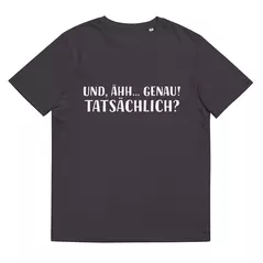 unixsex t-shirt "and, um... exactly! really?" online kaufen bei shomugo gmbh
