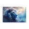 himmelskönig - der löwe aus den wolken, bild auf leinwand (61x91x3,8cm) - fertig zum aufhängen online kaufen bei shomugo gmbh